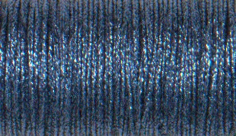 4010HL Tresse Fine #8 Kreinik - Bleu Indigo 10 m