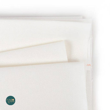 3835/101 Lugana Fabric 25 ct. ZWEIGART Off White for cross stitch