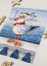 Cross Stitch Kit 'Brave Sailor' - SM-748 MP Studia