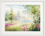 Blue Lake. Silence - Alisa - Cross stitch kit 3-34