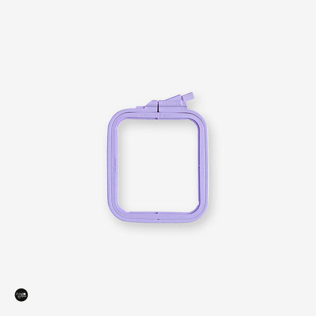 Nurge Violet Square Hoop: Precision and Style in Your Embroidery