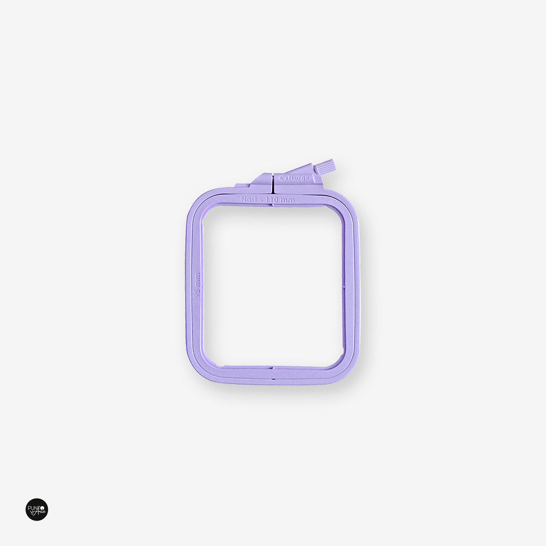 Bastidor Cuadrado Violeta de Nurge: Precisión y Estilo en Tus Bordados