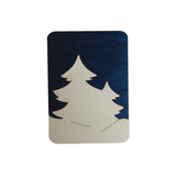 Winter Forest. Wizardi wooden needle case with magnet KF056/72