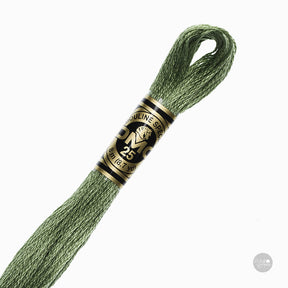 Hilo de bordado DMC Mouliné Spécial 117MC color 3363 algodón mercerizado de 8 metros