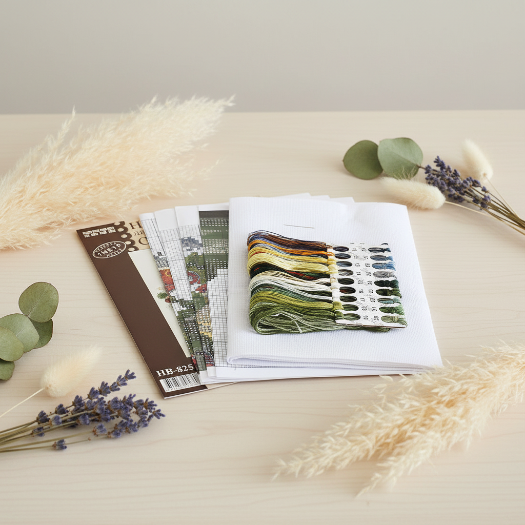Kit de broderie au point de croix MP Studia SNV-825 - Bouquet exquis