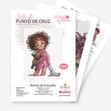 Noche de Ensueño - Kit de Punto de Cruz de Punto y Arte P018