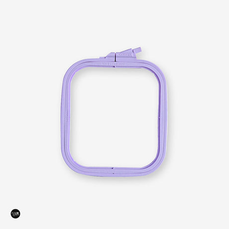 Nurge Violet Square Hoop: Precision and Style in Your Embroidery