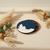 Winter forest. Organizador para perlas y abalorios de Wizardi KF027/72