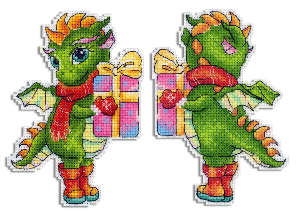 Cross Stitch Kit. Baby Dragon - MP Studio SR-908