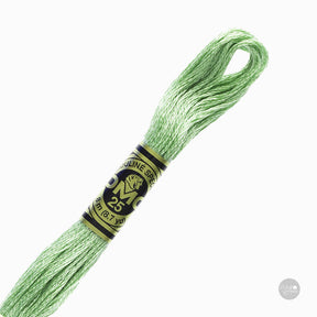 Hilo de bordado DMC Mouliné Spécial 117MC color 368 algodón mercerizado de 8 metros