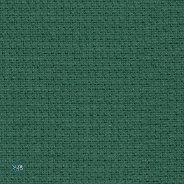 3706/6037 AIDA fabric 14 count. ZWEIGART Christmas Green Color