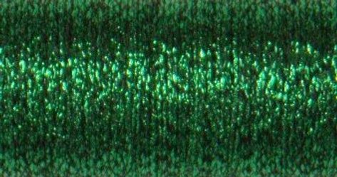 008HL (#4) Kreinik Green High Luster Thread - Very Fine