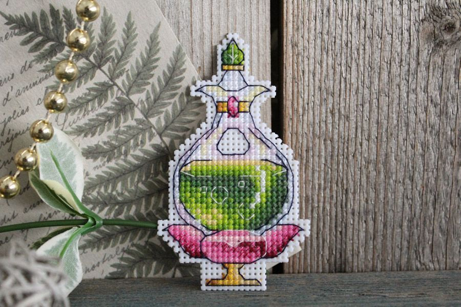 Cross Stitch Kit. Potions. Magnets - MP Studio SR-893