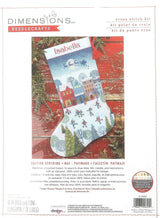 Skating Stocking - 70-09602 Dimensions - Cross Stitch Kit