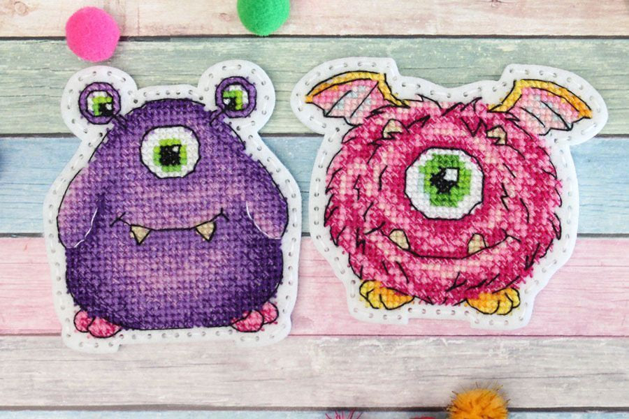 Monsters - ST-1011 MP Studia - Cross Stitch Kit