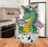 Dragon-2. Magnet - 1566 OVEN - Cross Stitch Kit