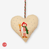 Door Hanger Festive Snowman - Anchor - Cross Stitch Kit