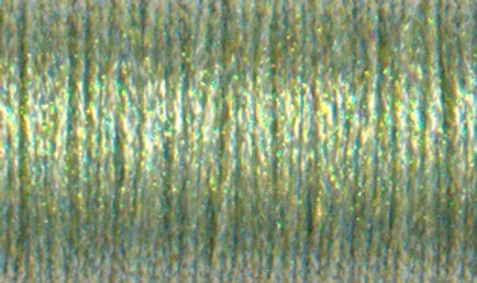 9194 Fine #8 Braid Kreinik - Star Green 10 m