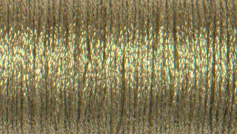 002C Tresse Fine #8 Kreinik - Cordon Doré 10 m