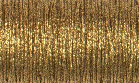202HL Fine #8 Braid Kreinik - Aztec Gold High Lustre 10 m