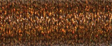 021L (#4) Kreinik Coptic Copper Holo Thread - Très fin