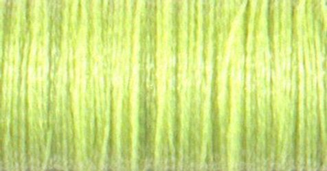 054F (#4) Kreinik-Garn Glow-In-The-Dark Lemon-Lime – sehr fein