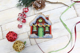 Cozy House. Christmas Ornament - SO-072 MP Studia - Kit with bead