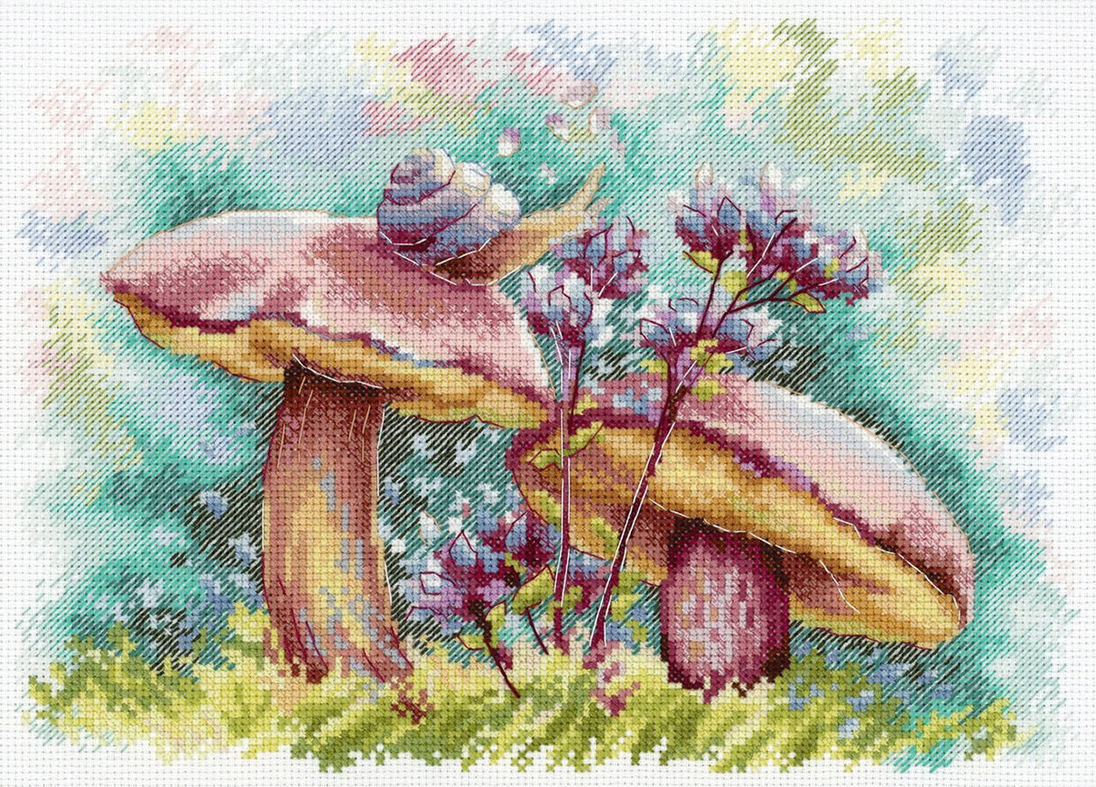 In the summer forest - MP Studio SNV-840 - Cross stitch kit
