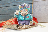 Cross Stitch Kit. Scarecrow - MP Studio SR-830