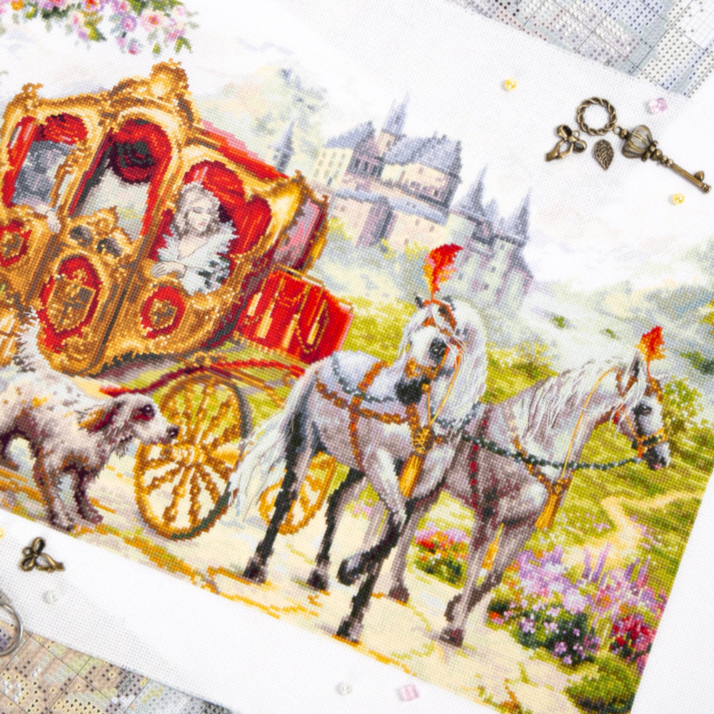 Kit de punto de cruz Magic Needle 550-764 – Secret Rendezvous