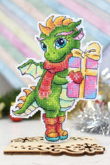 Cross Stitch Kit. Baby Dragon - MP Studio SR-908