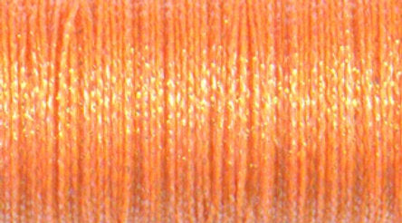 5765 Fine #8 Braid Kreinik - Orange Sherbet 10 m