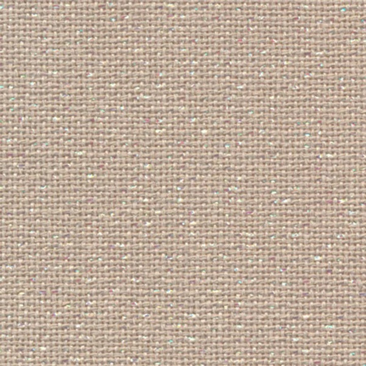 3984/7211 Murano Lugana Fabric 32 ct. Lurex by ZWEIGART - Shines in Every Stitch with Metallic Cross Stitch Fabric