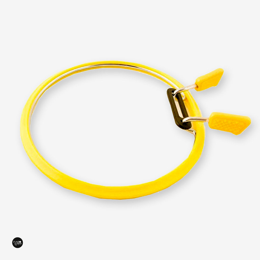 Nurge 160 Flexible Hoop in Yellow: Light Up Your Embroidery Projects with Ease and Precision