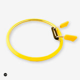Cerceau flexible Nurge 160 en jaune : illuminez vos projets de broderie avec facilité et précision