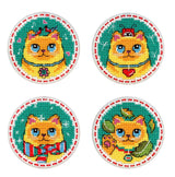 Cross Stitch Kit 'Cats. Badges. Magnets' - ST-977 MP Studia