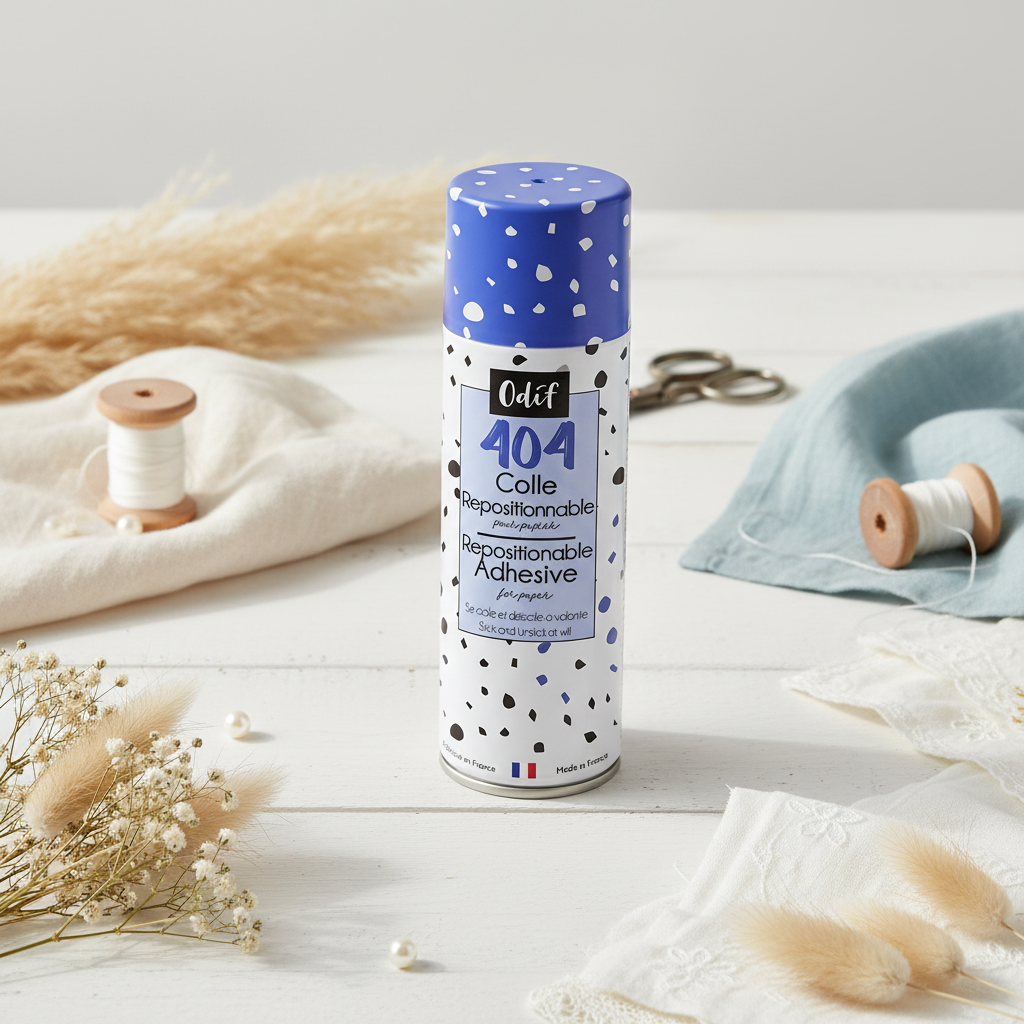 Adhesivo en aerosol reposicionable Odif 404 para manualidades