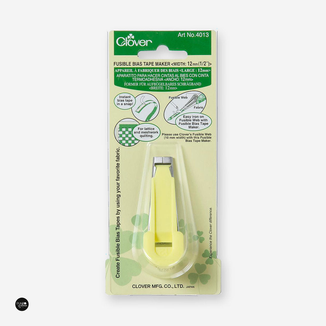 Device for Making Bias Tapes with Thermoadhesive Tape - Clover