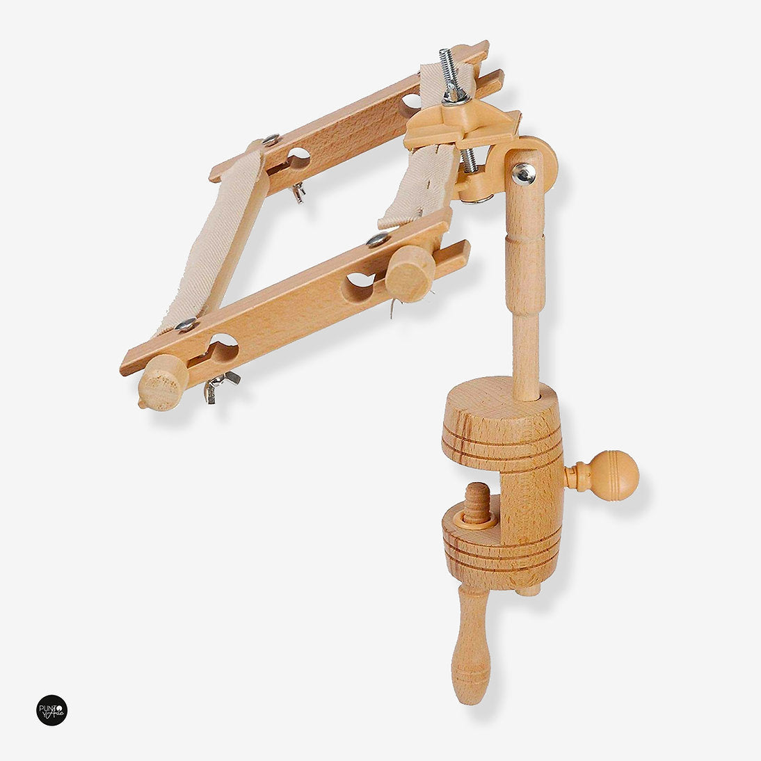 Vista adicional de Soporte para bastidor Elbesee E/VCLAMP – Abrazadera de Mesa Versátil – Ideal para Bordado y Punto de Cruz