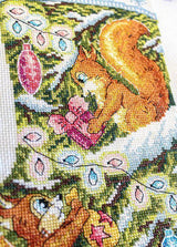 Surprise for the squirrel - SNV-806 MP Studia - Cross Stitch Kit