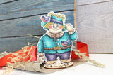 Cross Stitch Kit. Scarecrow - MP Studio SR-830