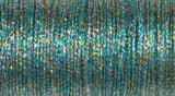 044 Fine #8 Braid Kreinik - Confetti Blue 10 m