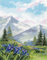 Cross Stitch Kit 'Walk to the mountains' - SNV-829 MP Studia