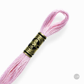 Hilo DMC de bordado Mouliné Spécial 117MC color 3609 algodón mercerizado de 8 metros