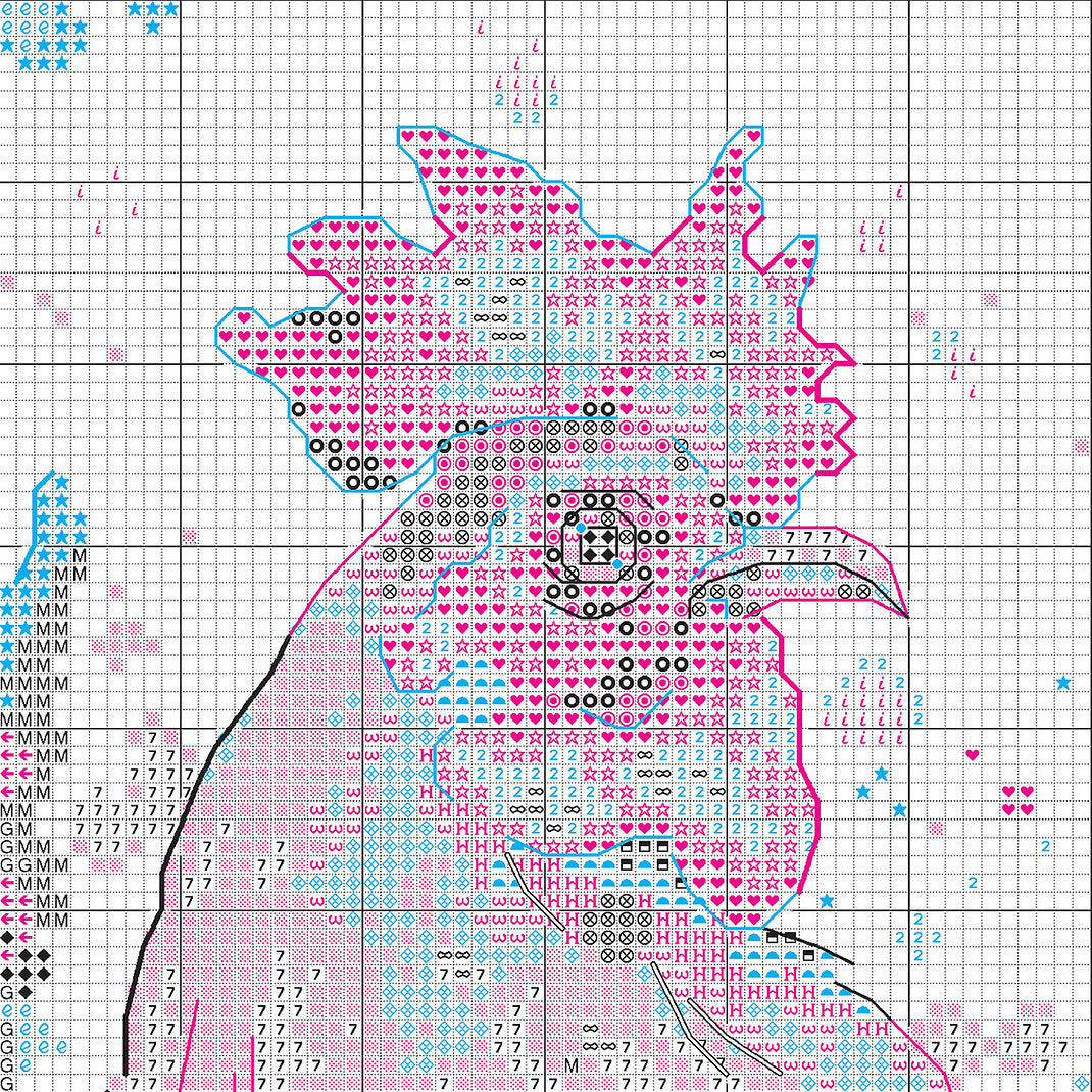 Rooster - 70-35432 Dimensions - Cross Stitch Kit