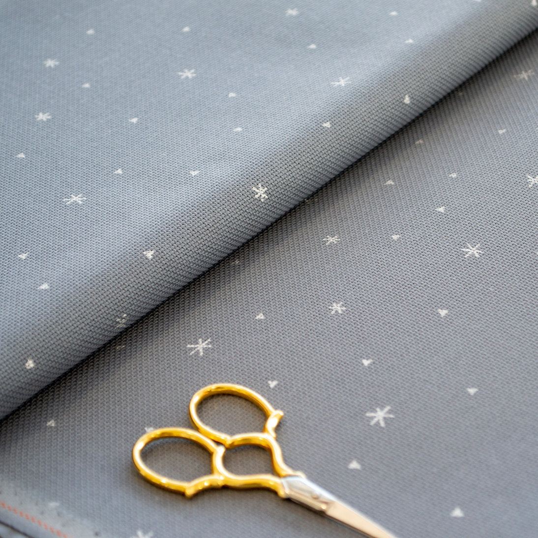 3326/7459 AIDA fabric 20 ct. Dark Gray - Brushed Silver by ZWEIGART Cross Stitch Fabric
