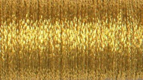321J (#4) Kreinik-Garn Dark Japan Gold – sehr fein