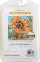 Sunflower Garden - 70-65228 Dimensions - Kit de punt de cruz