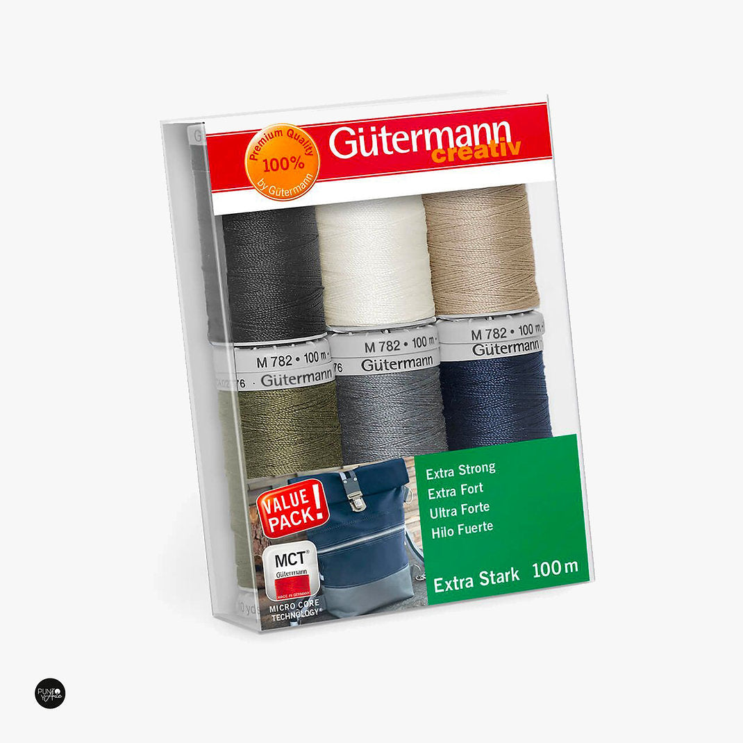 Extra Strong Sewing Thread Set 100m C NE50 Gütermann 734528