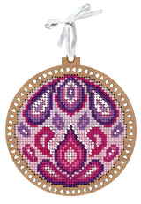 Mysterious Patterns. Christmas Ornament - SO-086 MP Studia - Kit with beads